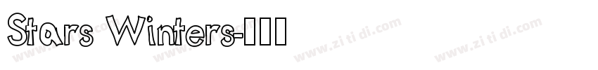 Stars Winters字体转换